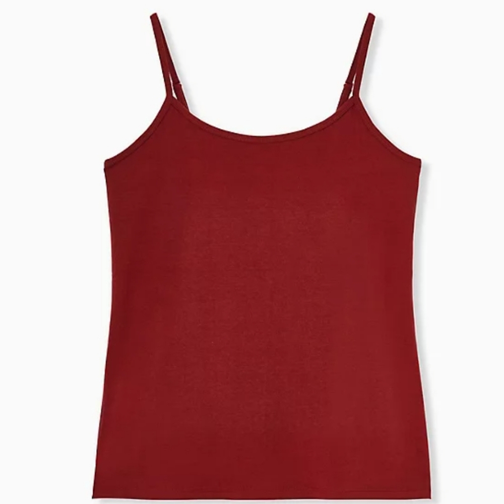 ⚡2/$20 - NWT Torrid Brick Red Foxy Cami